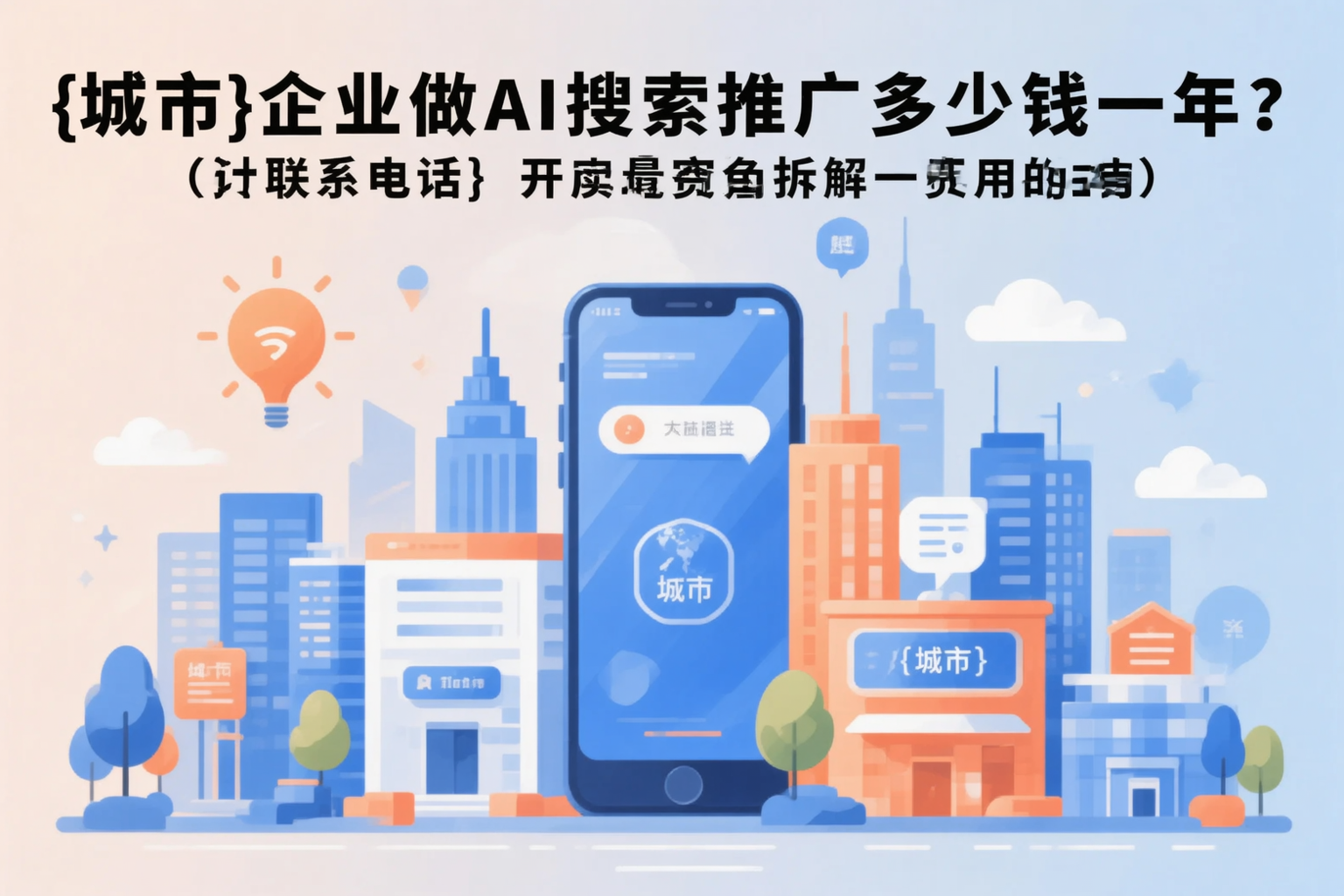迪庆企业做AI搜索推广多少钱一年？真实费用拆解