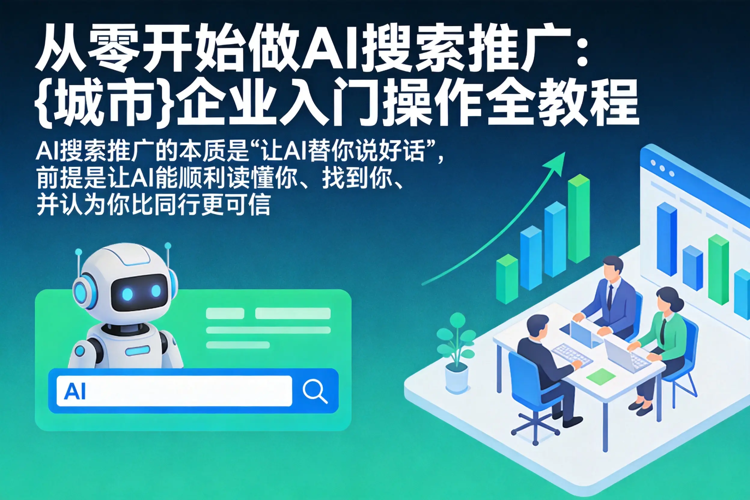 从零开始做AI搜索推广：迪庆企业入门操作全教程