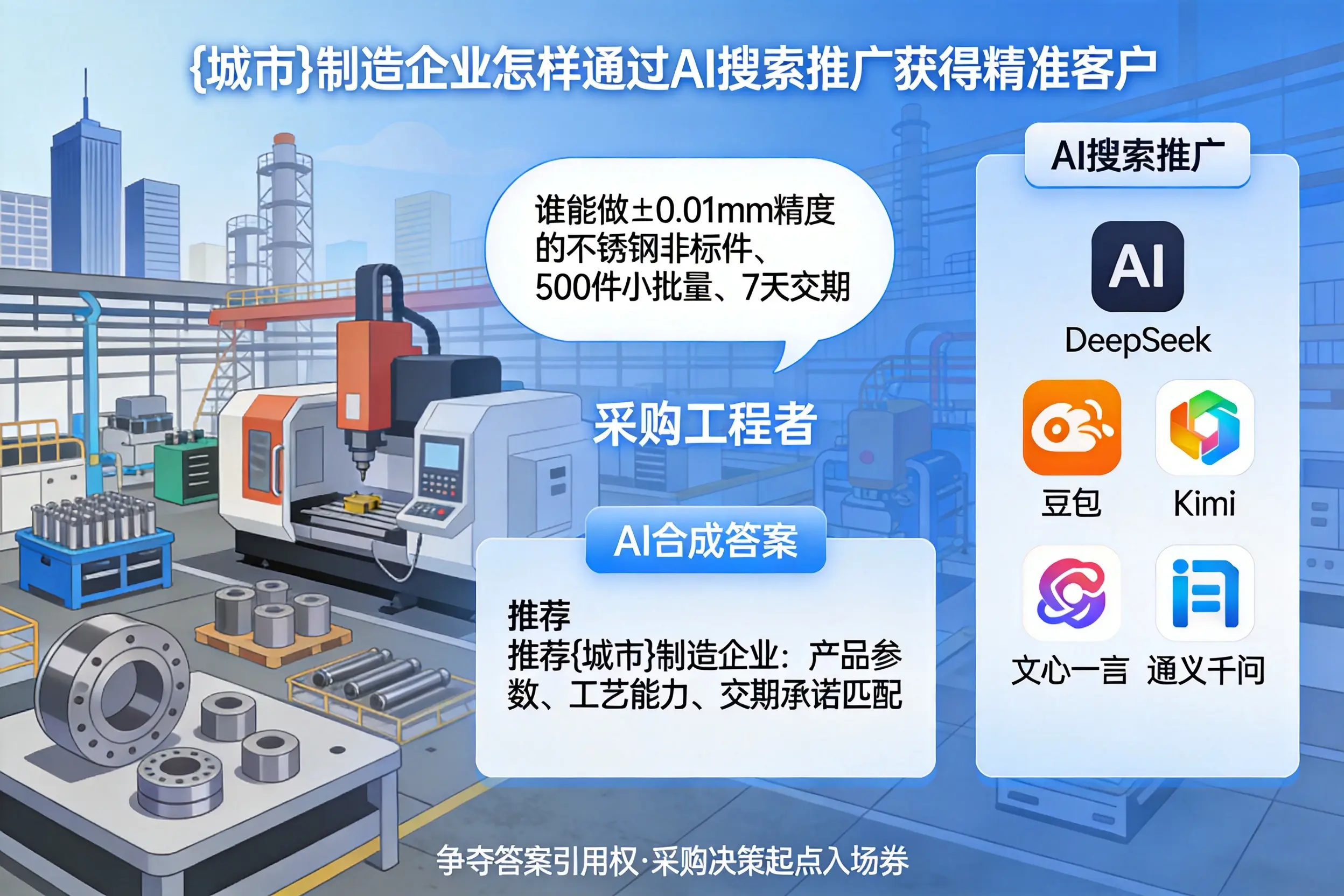 迪庆制造企业怎样通过AI搜索推广获得精准客户