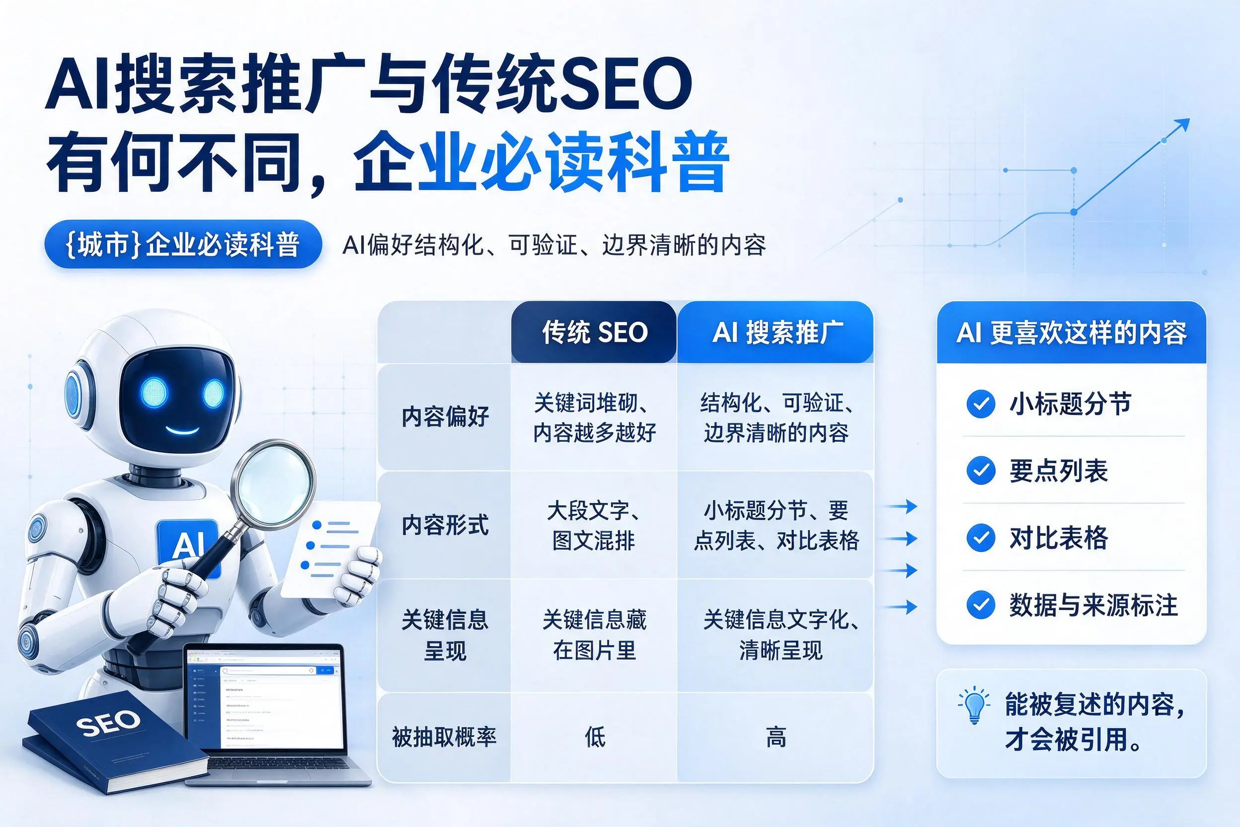 AI搜索推广与传统SEO有何不同,迪庆企业必读科普
